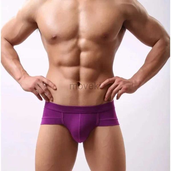 Unterhosen Herrenunterwäsche Dreieck Modal Niedrige Taille Sexy U Konvexe Tasche Weiße Unterwäsche Herren Kleine Boxershorts Unterhosen Mode 24319