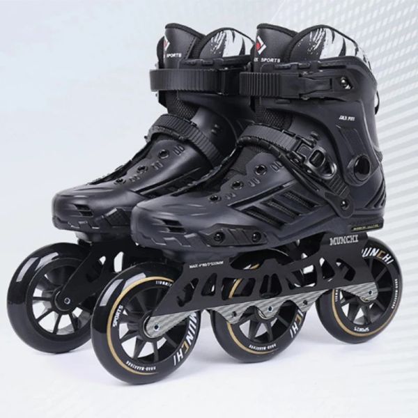 Schuhe Dreirad Speed Skates Schuhe Erwachsene professionelle Rennrollschuhe Erwachsene Rollschuhe Skating Kinder Skating Schuhe für Männer Frauen