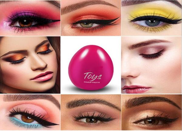 7 colori uovo ombretto pigmento opaco polvere minerale palette di cosmetici set make up luccichio brillante ombretto5288459