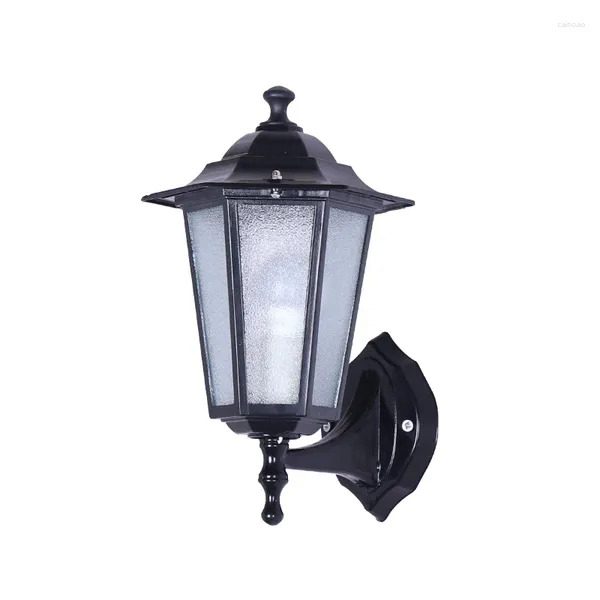 Lâmpada de parede Europa Outdoor Sconce Garden Villa Street Light Cerca Fora Paisagem Restaurante Loja Decoração Iluminação