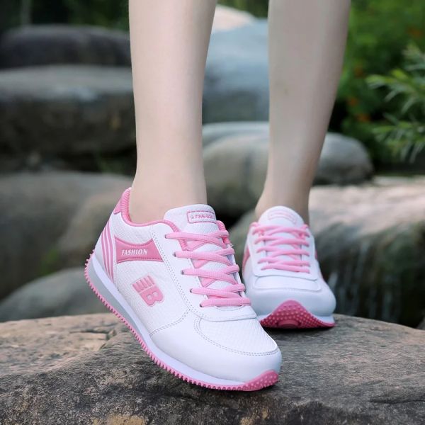 Schuhe Tenis Feminino Tenis Neue Blancos Frauen Tennisschuhe Zapatos Mujer Schnürung billiger weiblicher Sneaker Sportschuhe Chausween Femme 1