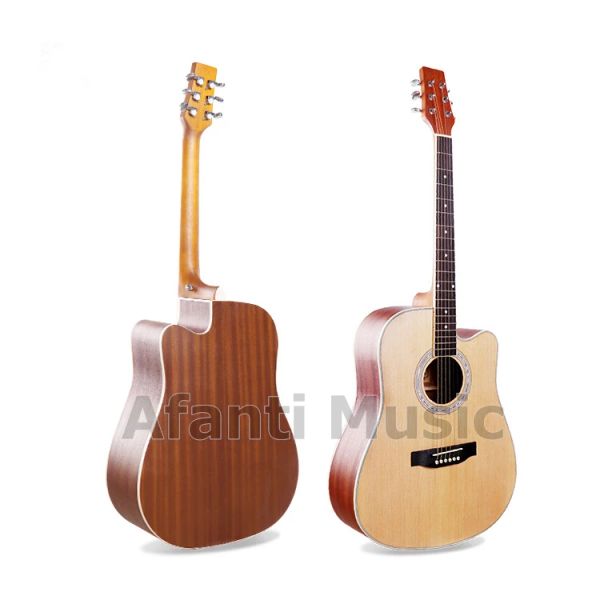 Guitarra Afanti Music 41 polegadas Spruce top / Sapele Back Sides Guitarra acústica (WY012)