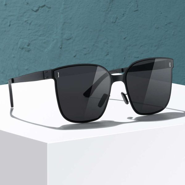 Óculos de designer gm novo nylon óculos de sol polarizados de alta definição aço inoxidável mesmo anti-ultravioleta