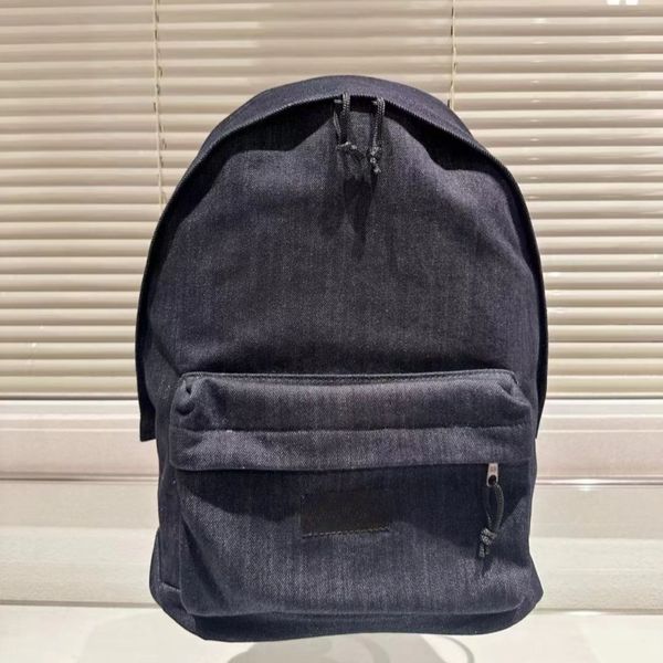 Designer Unisex Casual Denim Rucksack Reisetasche mit super guter Rückengröße von 30 * 40CM Rucksack Street Trend Große Umhängetasche Studenten Freizeit Rucksack