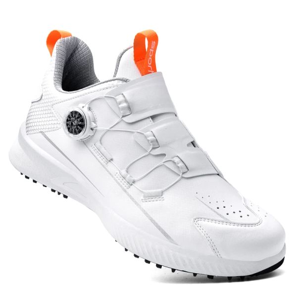 Sapatos novos tênis de golfe impermeabilizados homens tamanho 3647 tênis de golfe ao ar livre sapatos de caminhada anti deslizamento de qualidade tênis de caminhada