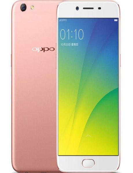 Оригинальный сотовый телефон OPPO R9s 4G LTE, 4 ГБ ОЗУ, 64 ГБ ПЗУ, восьмиядерный процессор Snapdragon 625, Android, 55 дюймов, 16 МП, идентификатор отпечатка пальца, OTG Smart Mobil9070441