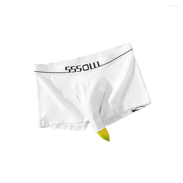 Cuecas cuecas masculinas calcinha diária 1pcs boxer shorts respirável briefs bulge bolsa de algodão confortável