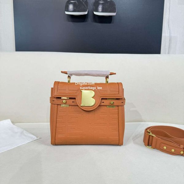 3D-geprägte B-Buzz-Handtasche, Umhängetasche, Damentaschen, Balsam-Designer-Tasche, echtes Leder, Umhängetasche, modische Mini-Taschen, Damen-Tragetasche mit Box