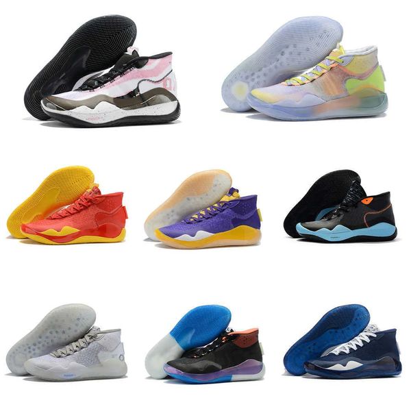 Мужские баскетбольные кроссовки Durant Kevin 12, разноцветные юбилейные университетские кроссовки 12s Xii Oreo USA Elite Kd12, спортивные кроссовки