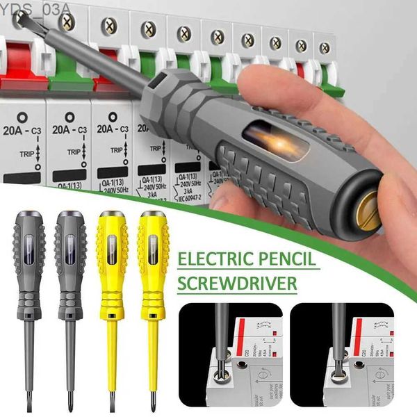 Medidores de Corrente Testador de Tensão Elétrica Caneta Chave de Fenda AC Sem Contato Chave de Fenda Elétrica Teste Indução Lápis Voltímetro G8V1 240320