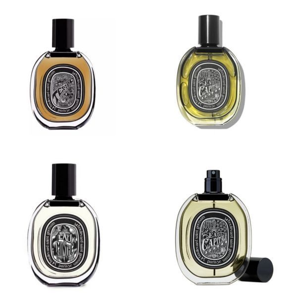 Profumo di marca EAU CAPITAL 100ml Scatola di legno incenso spray odore di lunga durata affascinante Lady Parfum Spray EDP Fragranza di altissima qualità Colonia consegna veloce