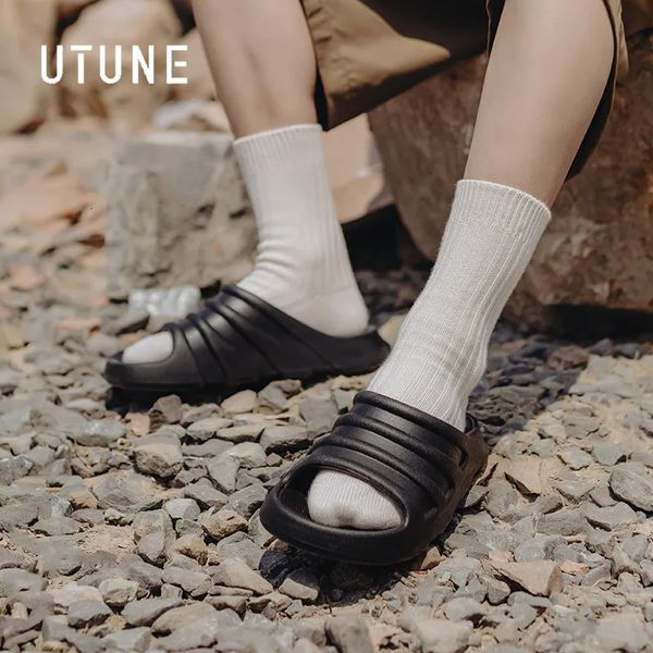 UTUNE Cloud Pantofole da uomo Presentazioni aziende produttrici giochi Morbide Moda Donna Scarpe estive per la spiaggia Morden Scarpe esterne Coppia sandali 240306