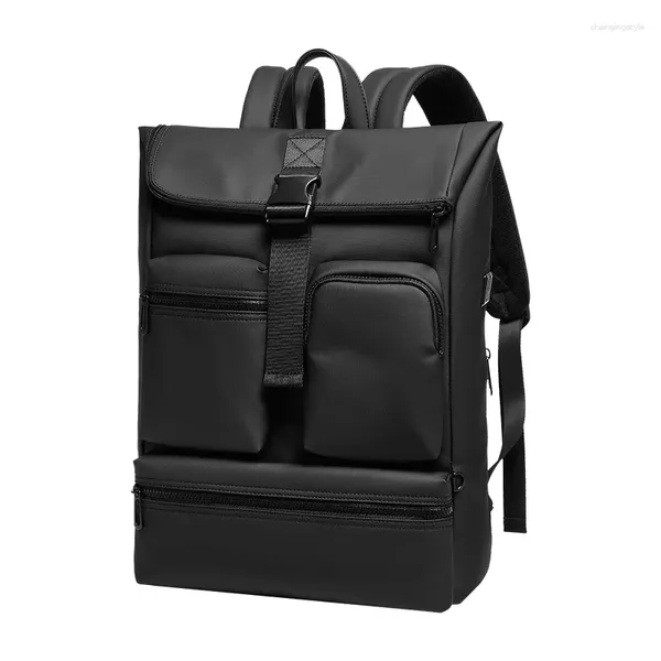 Mochila moda tendência 2024 luxo masculino grande capacidade 15.6 Polegada portátil bagpack viagem mochila estudante saco de escola mochilas