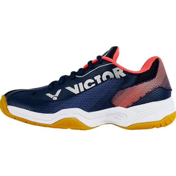 Badminton 2023 New Victor Badminton Scarpe per bambini Ragazzi Ragazzi Bambini traspirabili con sneaker snettiche non slip elastiche traspirabili tennis