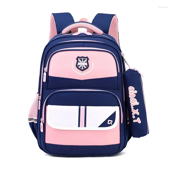 Школьные сумки, водонепроницаемые детские школьные сумки для девочек и мальчиков, ортопедический рюкзак для начальной школы, сумка для книг, 1-3-6 классы
