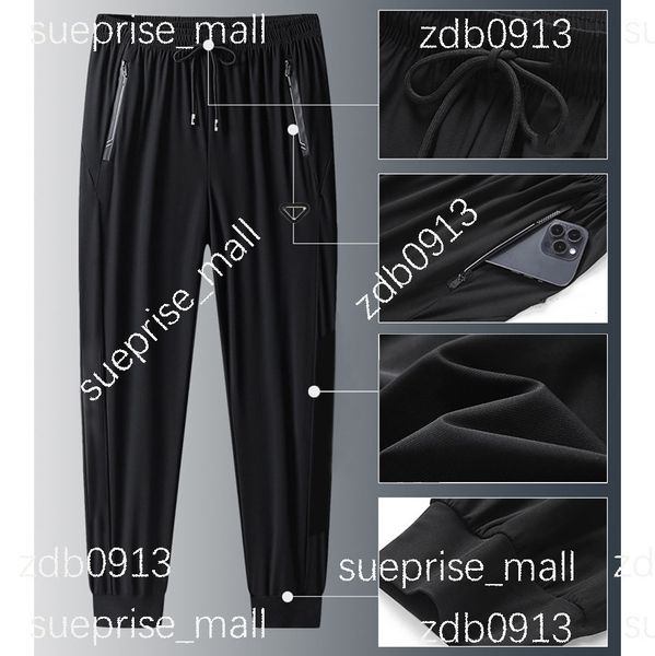 Calças compridas masculinas verão gelo fino solto alta elasticidade ampliada gordura adicionada calças perna reta calças casuais leggings calças esportivas calças de secagem rápida 6xl 8xl