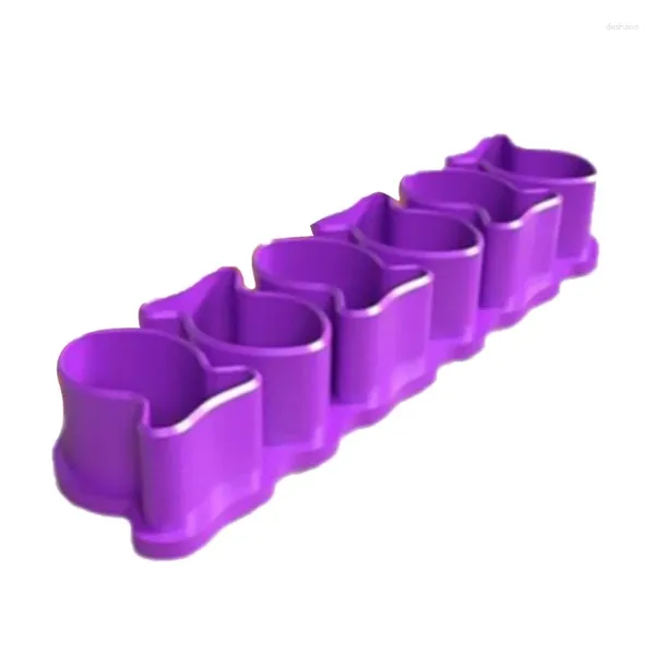 Stampi da forno Mini modello a forma di pesce Formine per biscotti Stampi per biscotti pressabili per cartoni animati Timbri in plastica Strumento per dolci fai da te