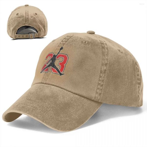 Bonés de bola 23 logotipos boné de beisebol estrela de basquete bonito casal lavado chapéu de caminhoneiro drop personalizado presente kpop