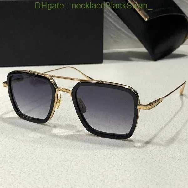 Dita Designer для женщин ГОРЯЧИЕ мужские солнцезащитные очки Millionaires Полнокадровый винтажный дизайн MILLIONAIRE 1.1 Солнцезащитные очки Off Black Сделано в Италии Eyewea IDG6