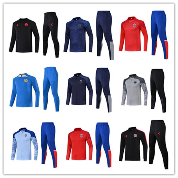 Liga mx 2023 2024 Club América Monterrey futebol TRACKSUIT set 23 24 Tijuana NAUL Tigres Chivas Guadalajara futebol jackert chandal futbol survetement