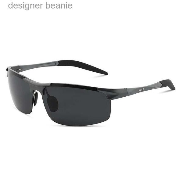 Солнцезащитные очки Maxjuli Поляризационные спортивные дизайнерские мужские солнцезащитные очки Gafas de sol Солнцезащитные очки из сплава для вождения на велосипеде, рыбалки и гольфа 8177C24320