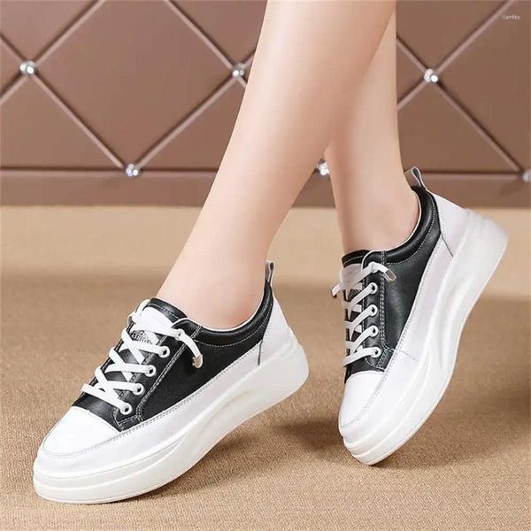 Casual Schuhe Kleine Größe Ohne Heels Luxus frauen Sport Vulkanisieren Turnschuhe Damen 2024 Weiß Lace Up Stiefel Frauen Lux typ