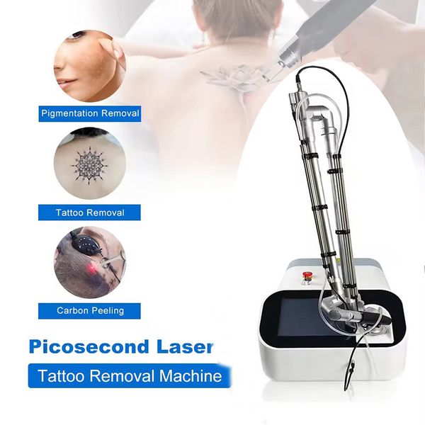 Pico-Laser, Pikosekunden-Laser, Augenbrauen-Tattoo-Entfernung, Pigmententfernung, Sommersprossen-Behandlung, Hautverjüngungsmaschine
