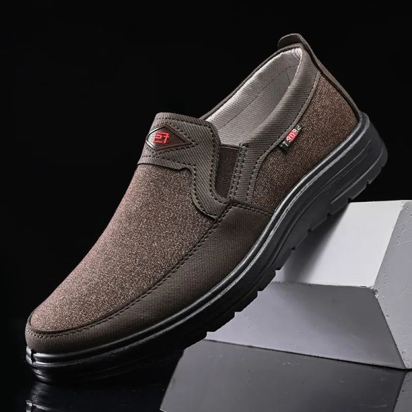 Sapatos adorn cuscos casuais tênis clássicos masculinos sapatos de apartamento canavs escorregar em homens barcos sapatos mocassins zapatos hombre