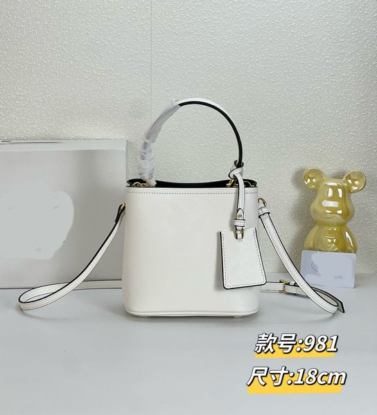 Mini Fashion Classic Umhängetasche Tote Leder Bucket Bag Modemarke Umhängetasche b Tägliche Tragetasche 981