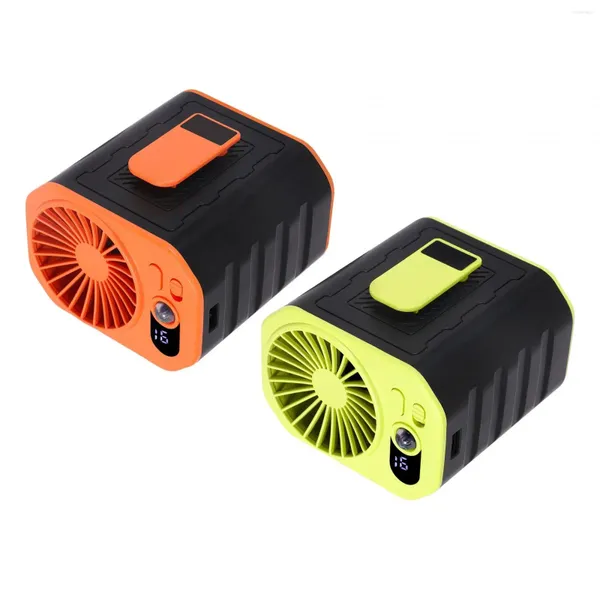 Ventilatore portatile in vita Muto USB Vivavoce Collana con alimentazione di emergenza a vento a 3 velocità per lavoratori in viaggio di giardinaggio