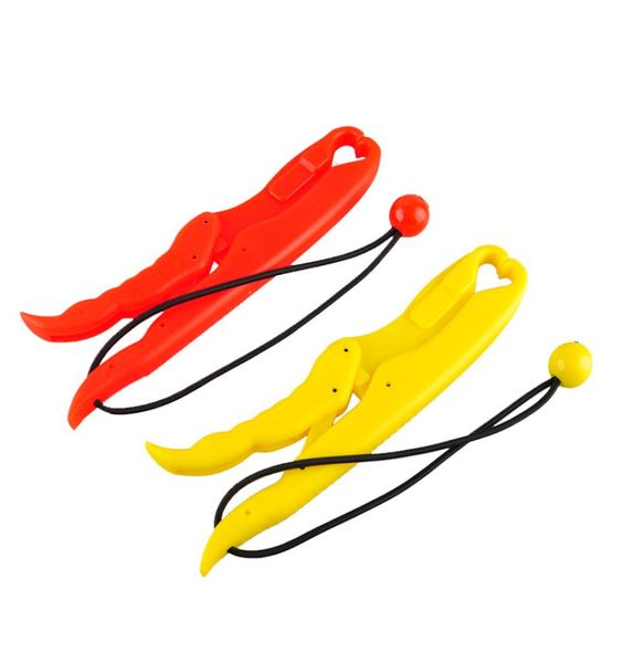 Fisherman ABS Plastica Fish Grip Team Catfish Controller Pesca Lip Grips Floating Gripper Tackle Tool 2 Colori5617893