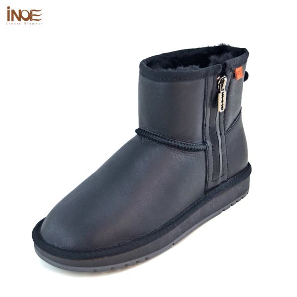 Botas inoe moda feminino botas de neve de inverno