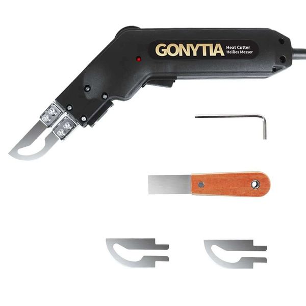 GONYTIA Corda Tessuto Cutter Pro Elettrico Coltello Caldo Termosigillante Kit di Utensili da Taglio (gt-2(Tessuto Corda Taglierina))