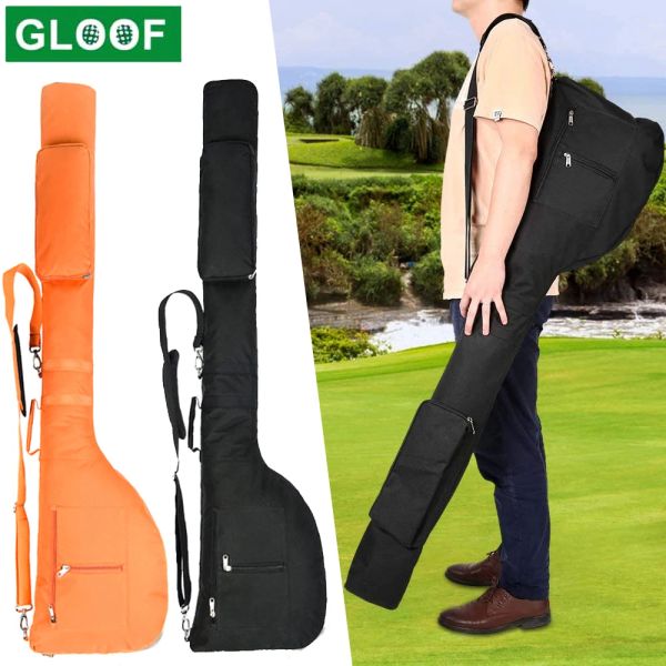 Taschen Golf, leichte Tragetasche, faltbar, Sonntagstasche, Reisetasche für Driving Range, zum Üben, dicker und robuster Schlägerkoffer, mehrere Farben