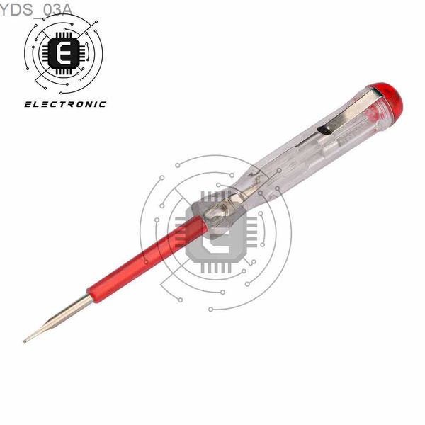 Medidores de Corrente Portátil LED Tensão 100-500V Test Pen Tester Cross Flat Chave de Fenda Soquete Detector Chave de Fenda Reparação Eletricista Ferramenta Doméstica 240320