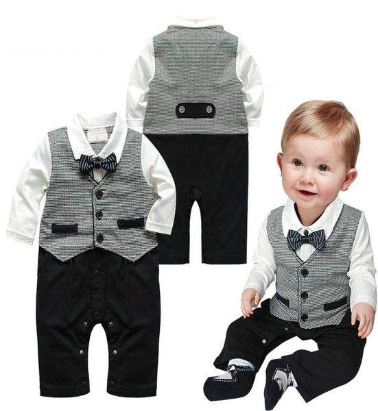 Одежда для мальчиков, детская одежда, комбинезон, комбинезон, костюм для мальчиков, галстук-бабочка для новорожденных, бутик для малышей, детская одежда с длинными рукавами, onepie5322394