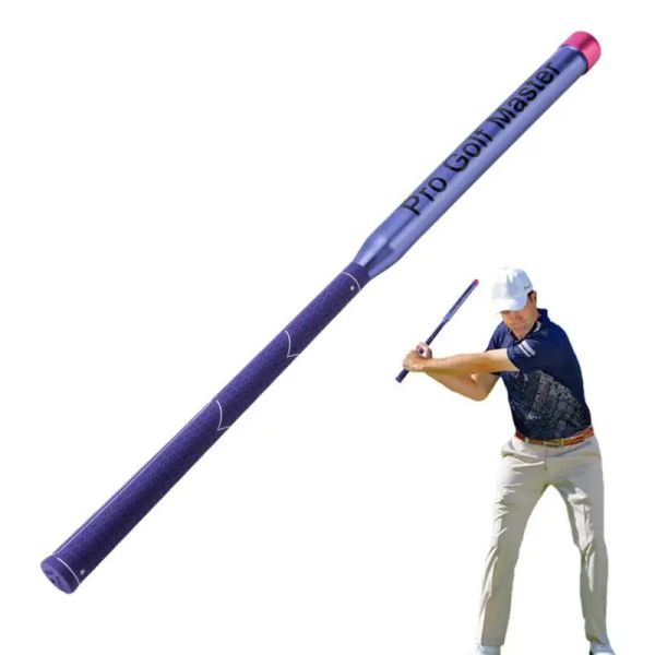 Aids Golf Swing Trainer Aid Sound WarmUp Stick Ausrichtung Stangen Swing Training Aids Professionelle Elastische Golf Grip Training Aid Für