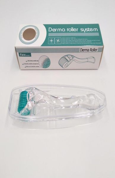 DRS 192 Titan MicroNeedle Derma Roller Schönheit Hautpflege Verjüngung Anti falten Narbe Dark Circle Therapie dermaroller1156366