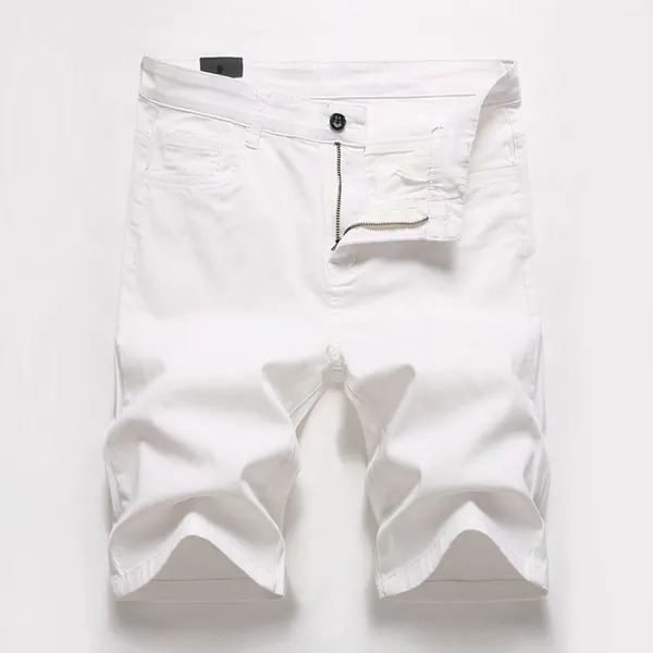 Herren Jeans Frühling Sommer Lässige Ripped Gerades Bein Mode Shorts H-Band Für Männer Hosen