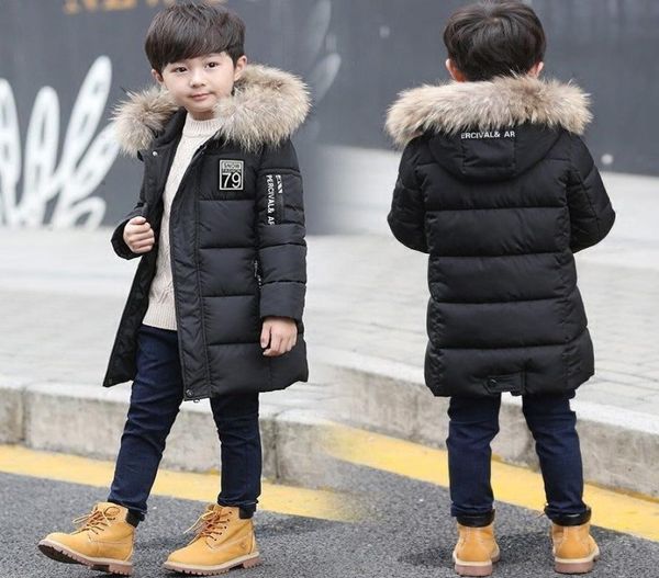 Jaqueta para menino outono inverno casaco crianças quente grosso algodão crianças outerwear adolescentes meninos roupas quentes parkas geral y2009013876117