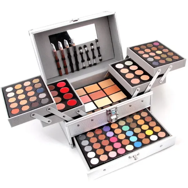 Наборы Miss Rose Professional Makeup Sets Косметические чехлы для визажиста Специальный набор для макияжа палитра для век румяна помада подарочная коробка