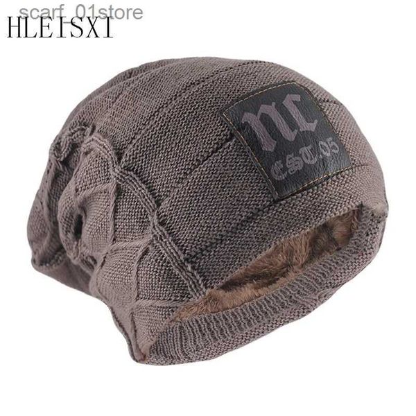 Hüte Schals Sets Winter Erwachsene Herren Warme Mützen Skullies Mode Brief Gestrickte Damen Hut Im Freien Bunte Lässige Knochen Marke Weiche Wolle GorillaC24319