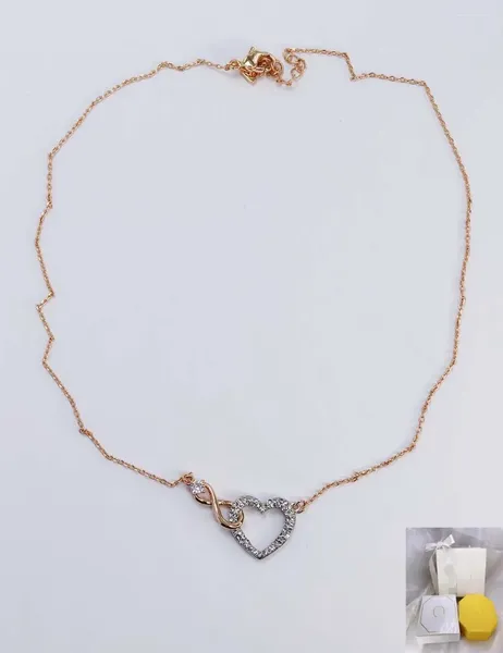 Anhänger Modeschmuck Halskette UNENDLICHKEIT symbolisiert „Liebe“ und „Endlos“. Niedliche, lebendige Geschenke. Kostenlose Lieferung