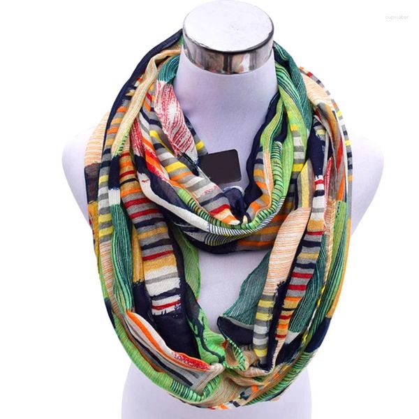 Schals Femme Snood Neck Wrap Schal Plaid Print Infinity Schal Für Frauen Winter Halstuch Warme Weiche Ring Kreis Schleife Foulard