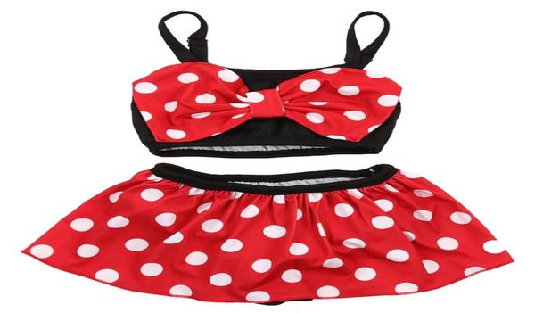 est Baby Kinder Mädchen Bikini Set Schleife Polka Dot Zweiteiliger Badeanzug Bademode 0 5 Jahre Kleinkind Kinder Mädchen Sommer Badeanzug 2205301995204