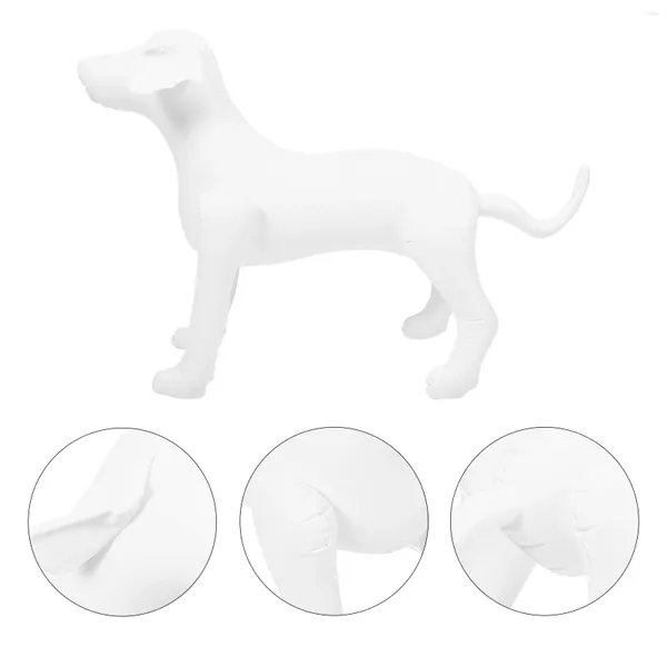 Köpek giyim evcil hayvan giyim modeli şişme manken pervane ekran rafları için ayakta duran modeller
