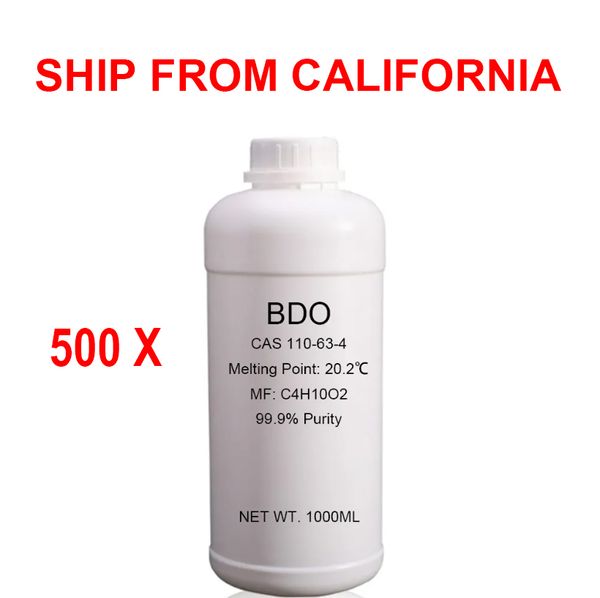 Оптовая 500 кг 500LITER USA Stock 1 Butanediol 110-63-4 14BDO 63 4 14 BDO 99,99 High Putiry