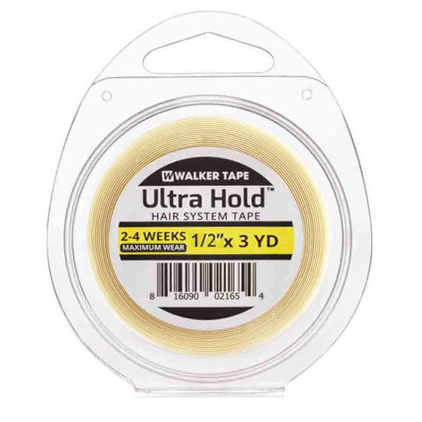 Клейкая лента 1/2 дюйма x 3 ярда ULTRA HOLD TAPE прочная двойная лента для париков и париков. Клейкая лента для париков