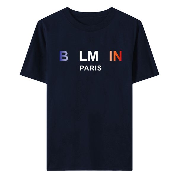 Frankreich Herren Designer Band T Shirts Mode Schwarz Weiß Kurzarm Luxus Brief Muster T-shirt Paris Mann T-shirt Frau Baumwolle Kleidung PLUS Größe 2XL 3XL 4XL 5XL