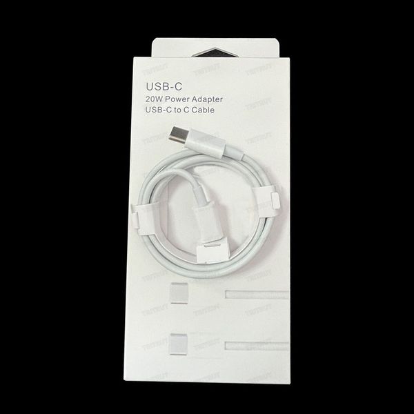 Conjunto de carregadores USB PD de alta qualidade 2 em 1 de 20 W Type C Carregamento rápido Adaptador de plugue UE EUA fornecimento de energia Carregador rápido de iPhone para iPhone 15 14 13 12 11 X 7 8 Pro e telefones Android